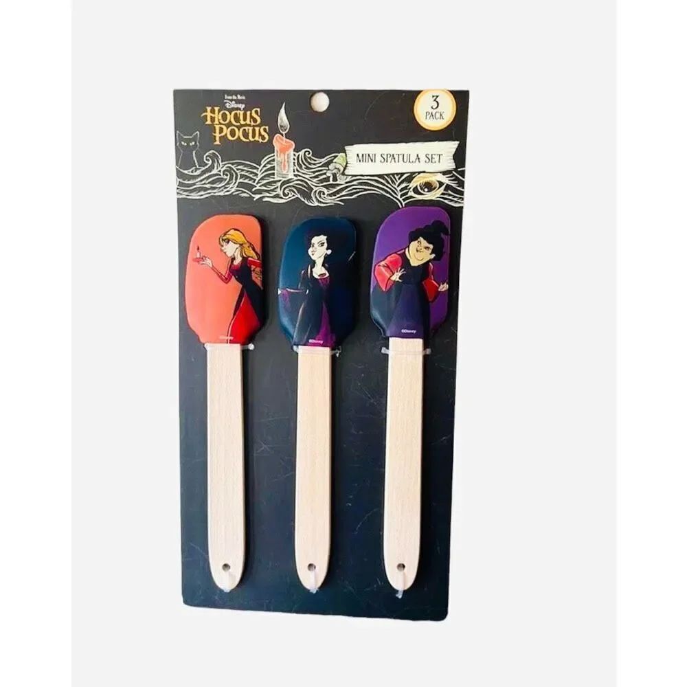 New Disney Hocus Pocus Mini Spatula Set